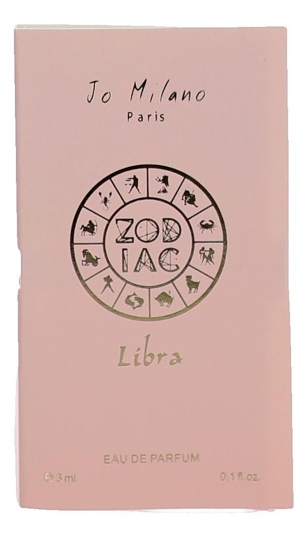 Zodiac Libra by Jo Milano, 0.1 oz EDP Spray for Unisex Sample