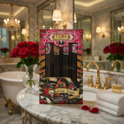 Cuba Original by Cuba, 4 Piece Gift Set for Women (Jungle)