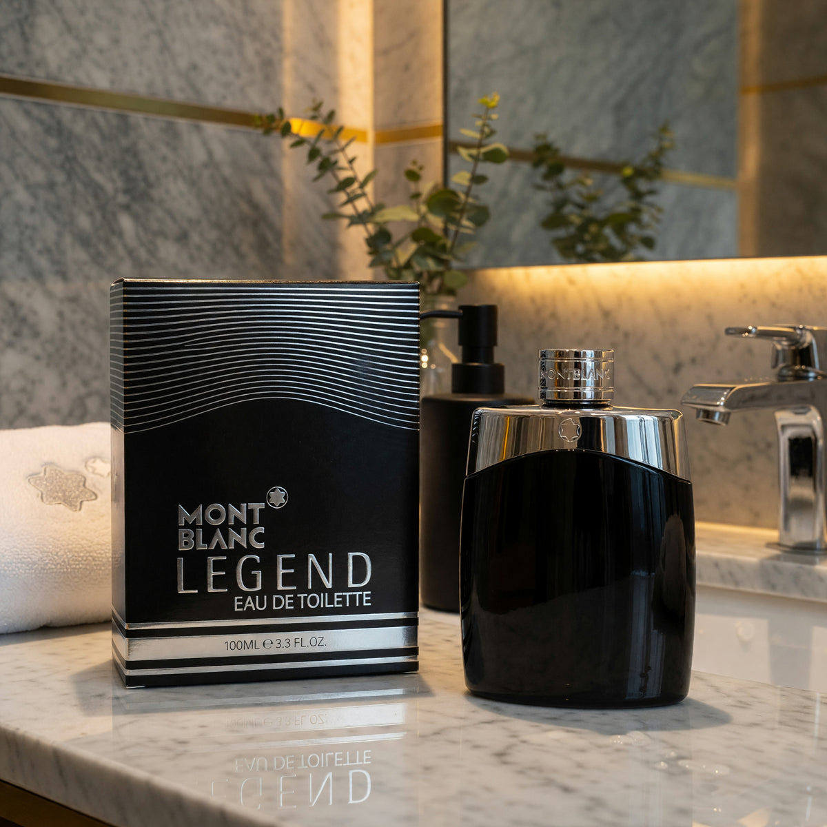 Mont Blanc Legend by Mont Blanc, 3.3 oz EDT Spray for Men
