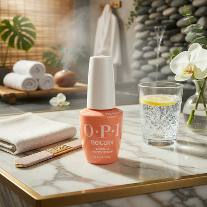 OPI Gel Nail Polish by OPI, 0.5 oz Gel Color - Worth a Pretty Penne - Worth a Pretty Penne