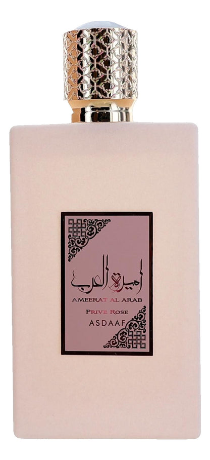 Asdaaf Ameerat Al Arab Prive Rose by Lattafa, 3.4oz EDP Spray women