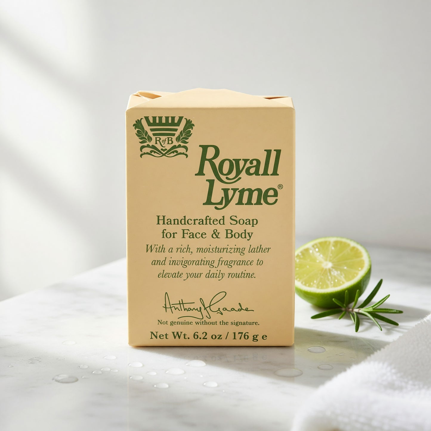 Royall Lyme by Royall Fragrances, 6.2 oz Bar Soap for Men 