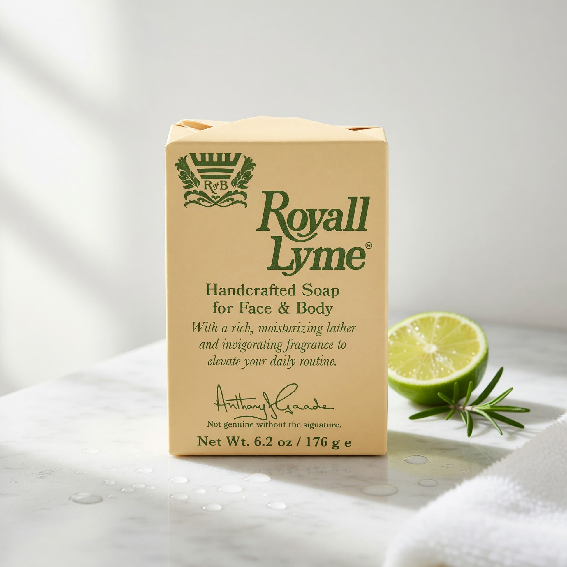 Royall Lyme by Royall Fragrances, 6.2 oz Bar Soap for Men 