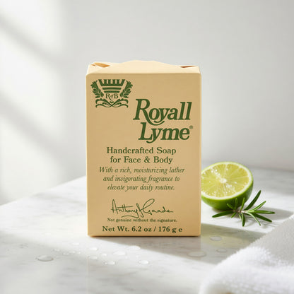 Royall Lyme by Royall Fragrances, 6.2 oz Bar Soap for Men 
