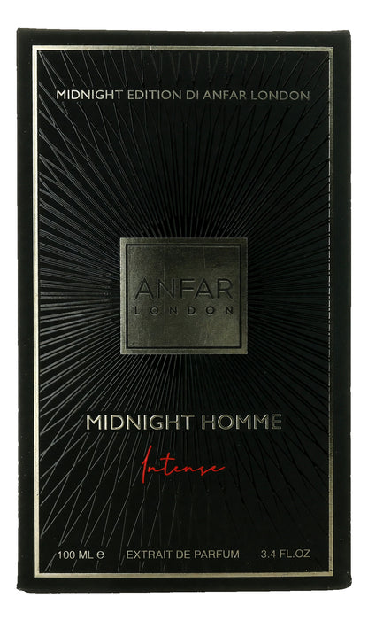 London Midnight Intense by Anfar, 3.4oz Extrait de Parfum Spray men