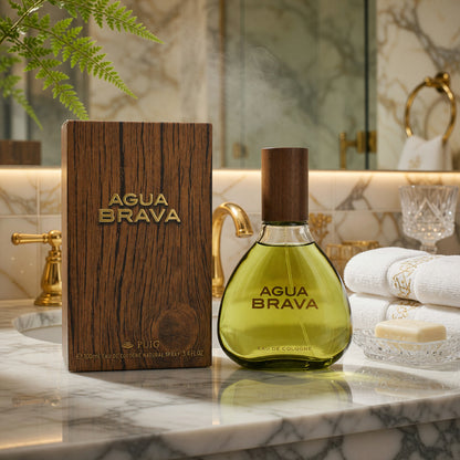 Agua Brava by Antonio Puig, 3.4 oz Eau De Cologne Spray for Men
