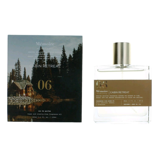 Cabin Retreat by Memoire Archives, 3.4 oz EDP Spray for Unisex
