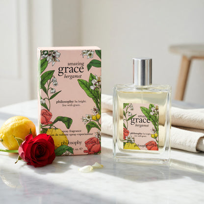 Amazing Grace Bergamot by Philosophy, 4 oz EDT Spray for Women