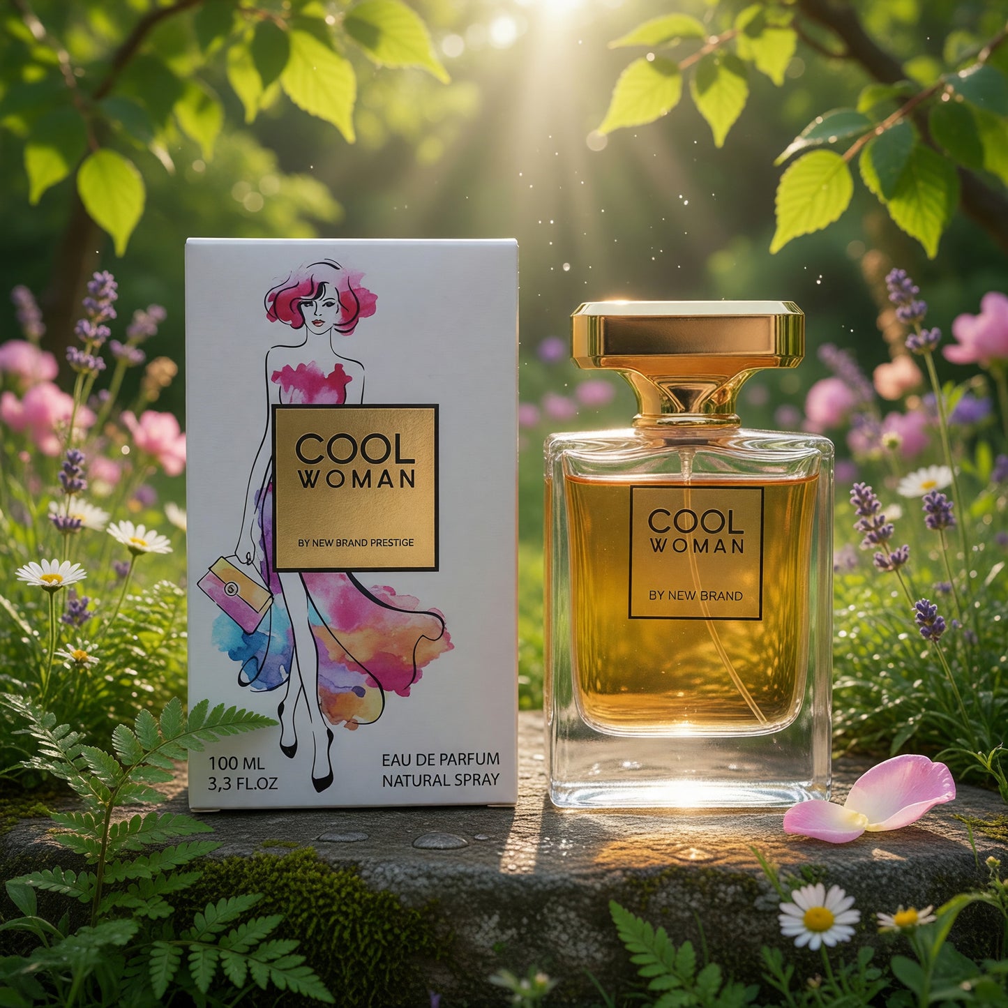 Cool Woman by New Brand, 3.3 oz EDP Spray for Women