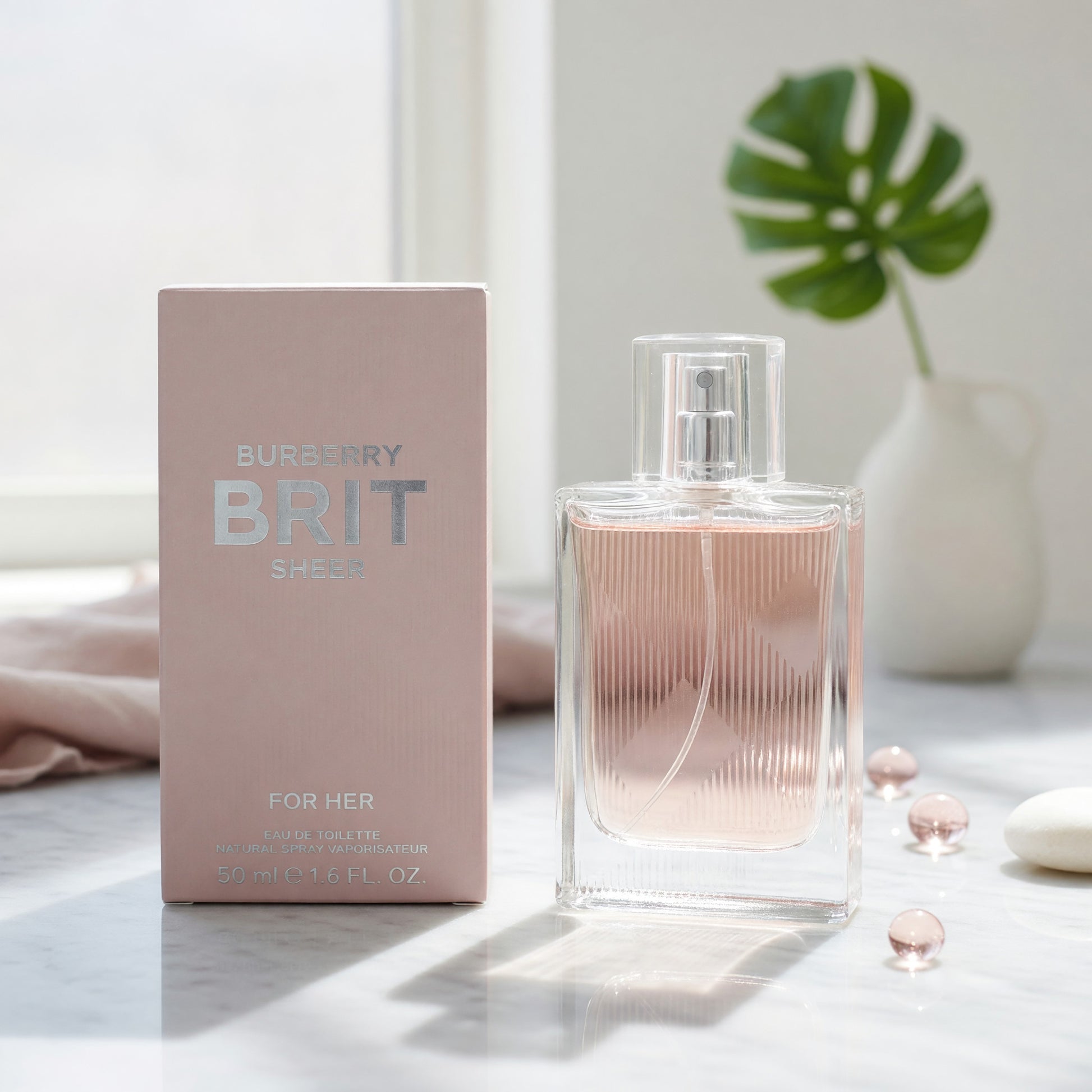 Brit Sheer by Burberry, 1.6 oz EDT Spray for Women