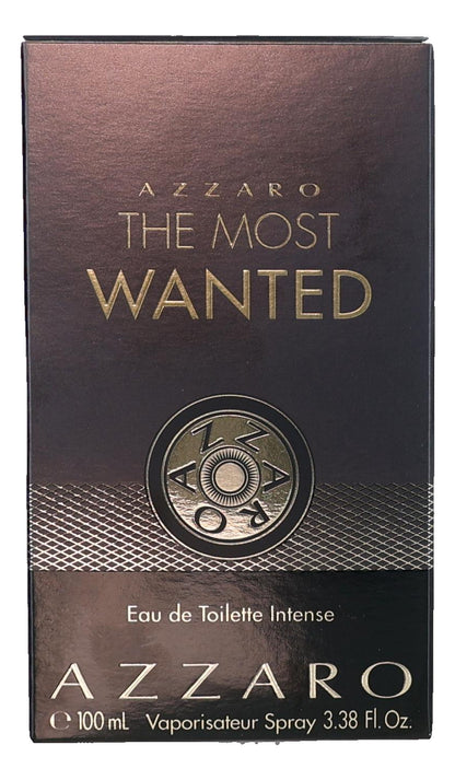 Azzaro The Most Wanted by Azzaro, 3.3 oz EDT Intense spray for Men