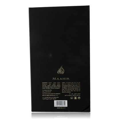 Maahir by Lattafa, 3.4 oz EDP Spray for Unisex