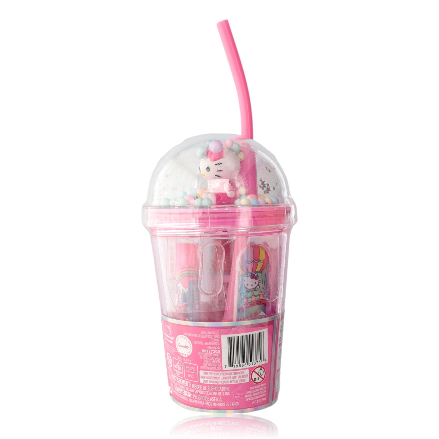Hello Kitty by Hello Kitty, 4 Piece Set in Tumbler for Kids