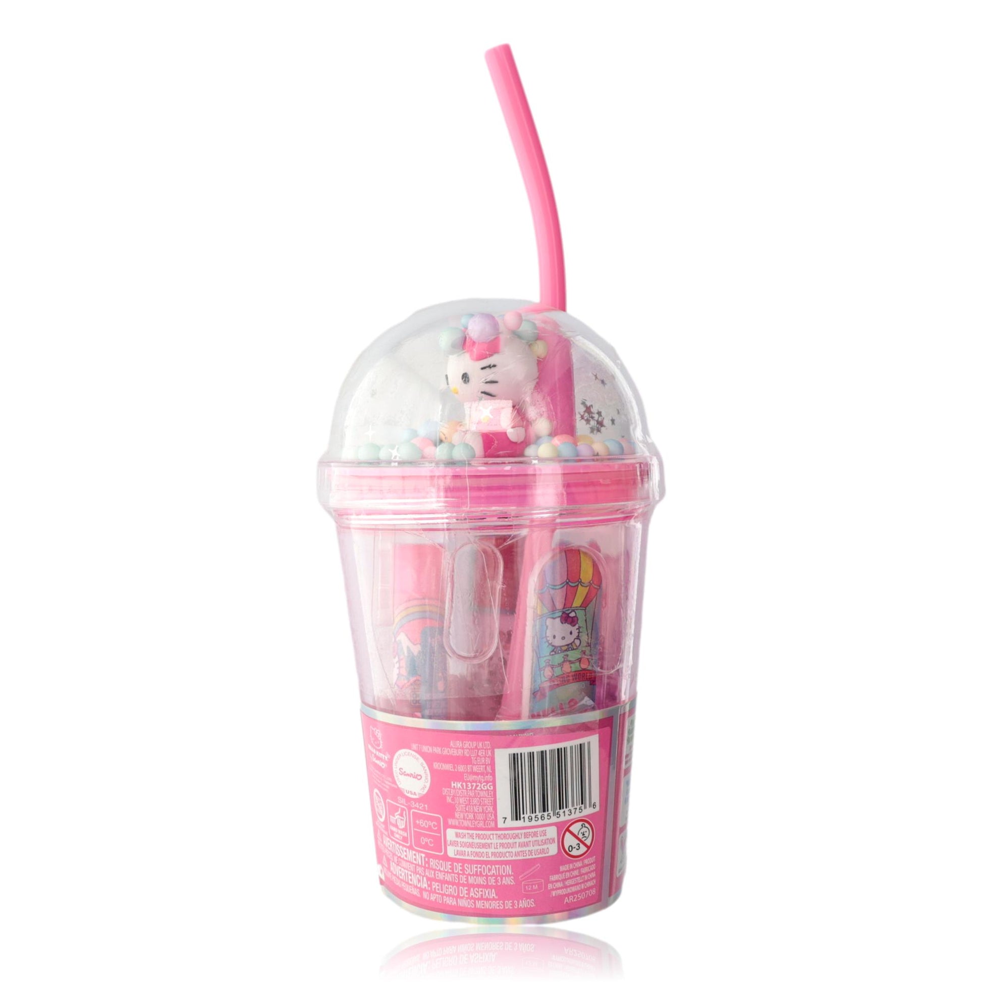 Hello Kitty by Hello Kitty, 4 Piece Set in Tumbler for Kids