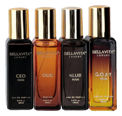 Bellavita by Bellavita, 4 Piece Luxury Gift Set for Men
