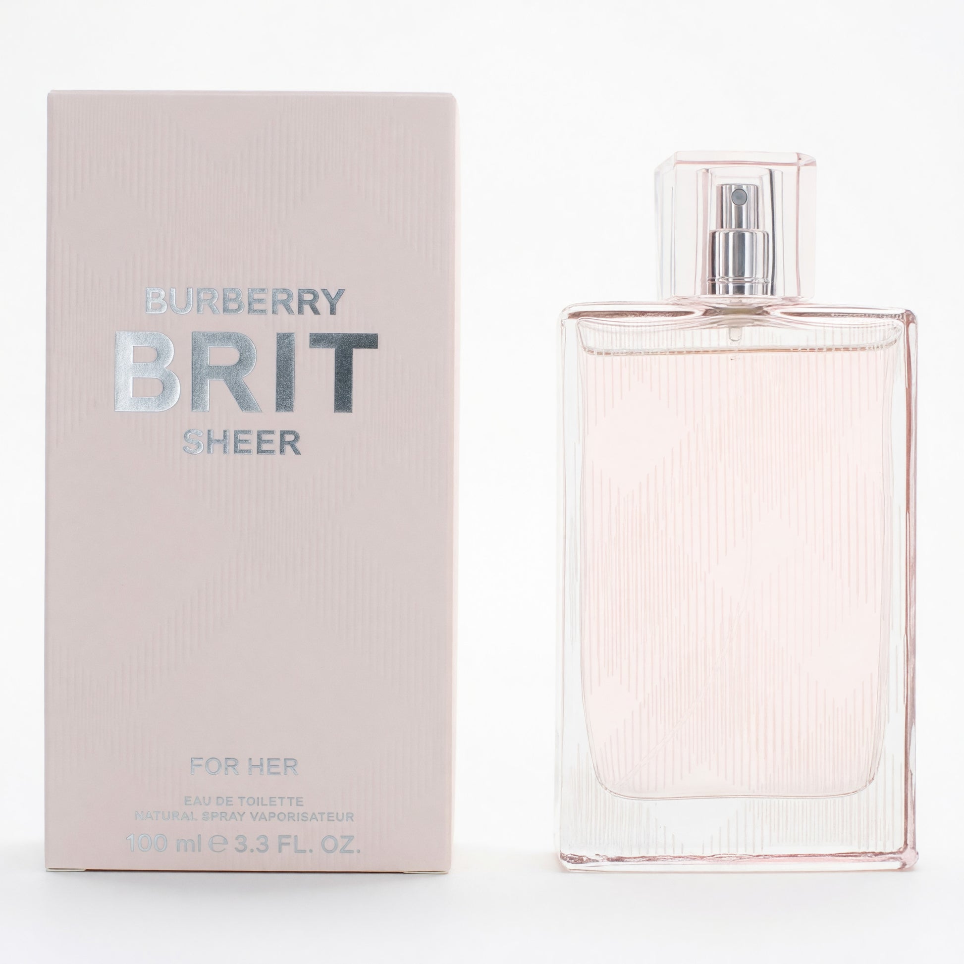 Brit Sheer by Burberry, 3.3 oz EDT Spray for Women