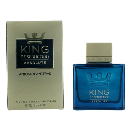 King Of Seduction Absolute by Antonio Banderas, 3.4 oz EDT Spray men