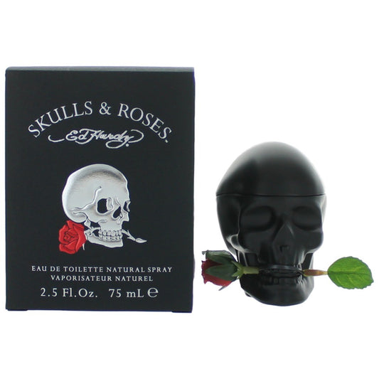 Ed Hardy Skulls & Roses by Ed Hardy, 2.5 oz EDT Spray for Men