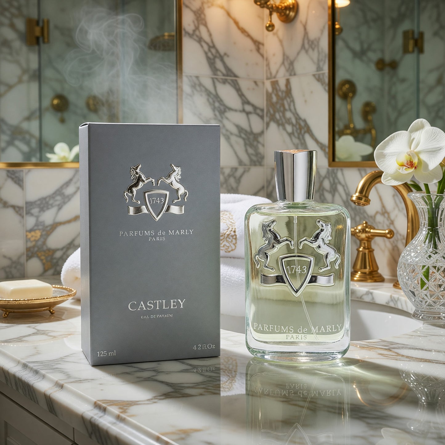 Parfums de Marly Castley by Parfums de Marly, 4.2oz EDP Spray for Unisex  