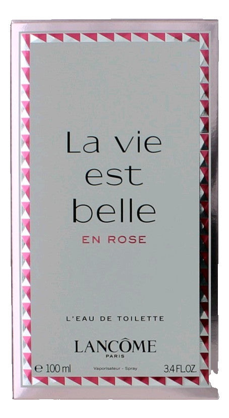 La Vie Est Belle En Rose by Lancome, 3.4 oz EDT Spray for Women