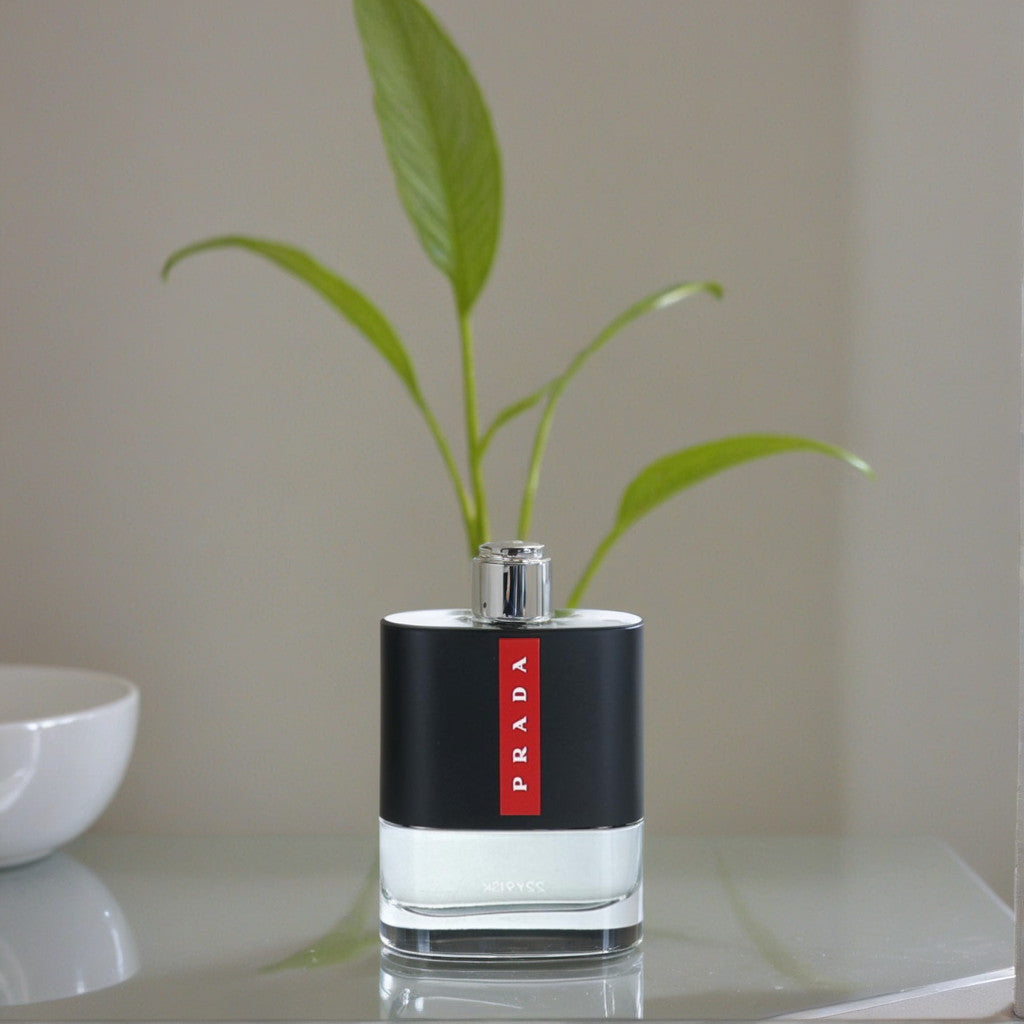 Prada Luna Rossa Carbon by Prada, 0.3 oz EDT Splash for Men