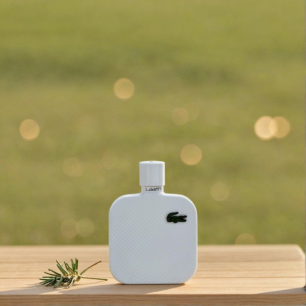 Lacoste L.12.12 White Blanc by Lacoste, 3.3 oz EDT Spray for Men