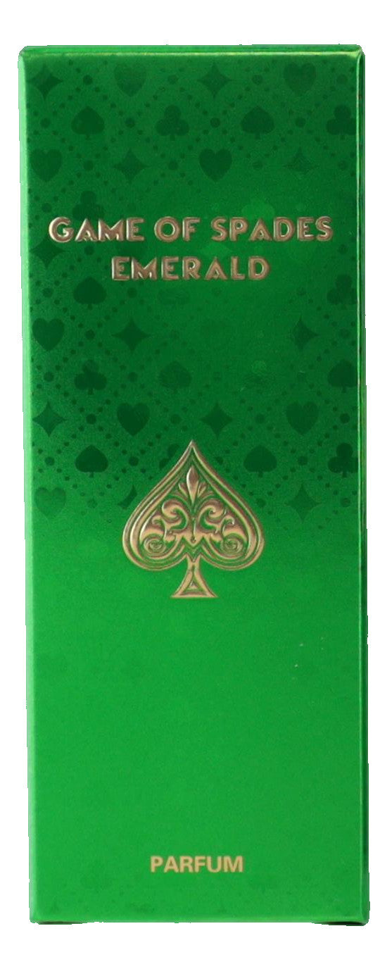 Game of Spades Emerald by Jo Milano, 0.3 oz Parfum Spray for Unisex 