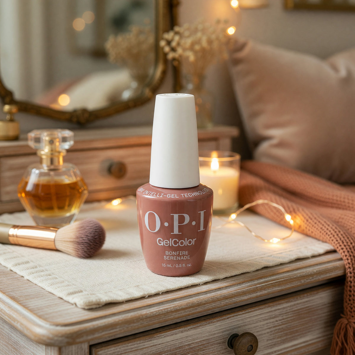 OPI Gel Nail Polish by OPI, 0.5 oz Gel Color - Bonfire Serenade  - Bonfire Serenade