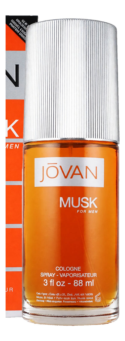 Jovan Musk by Coty, 3 oz Cologne Spray for Men