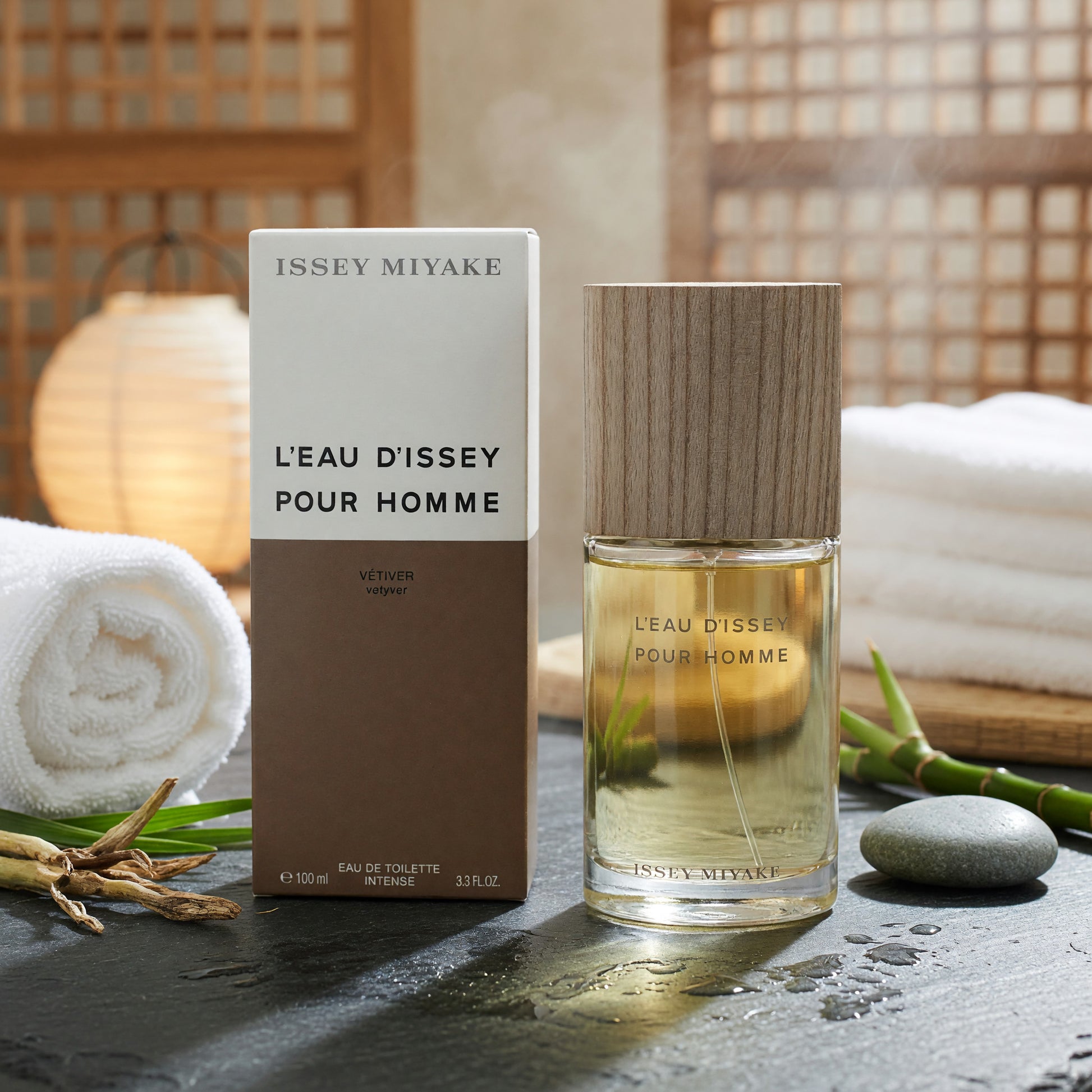 L'Eau D'Issey Pour Homme Vetiver by Issey Miyake, 3.3oz EDT Intense Spray men