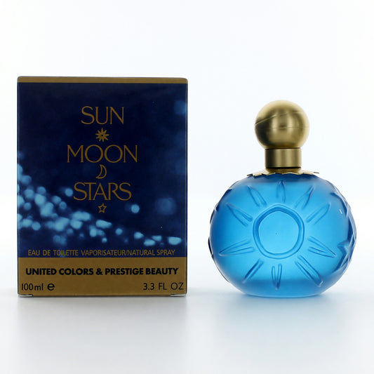 Sun Moon Stars by United Colors, 3.3 oz EDT Spray for Women