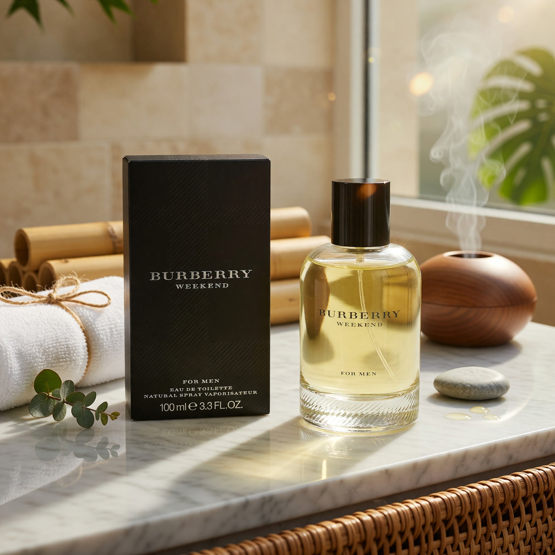 Burberry Weekend by Burberry, 3.3 oz EDT Spray for Men (Week end)