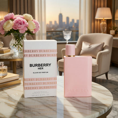 Burberry Her Elixir by Burberry, 3.3 oz EDP Intense spray for Women.