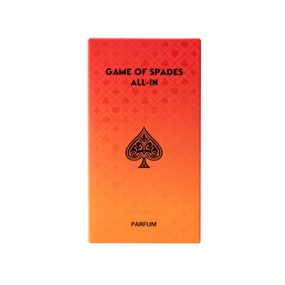  Game of Spades All-In by Jo Milano, 1.0 oz Parfum Spray for Unisex