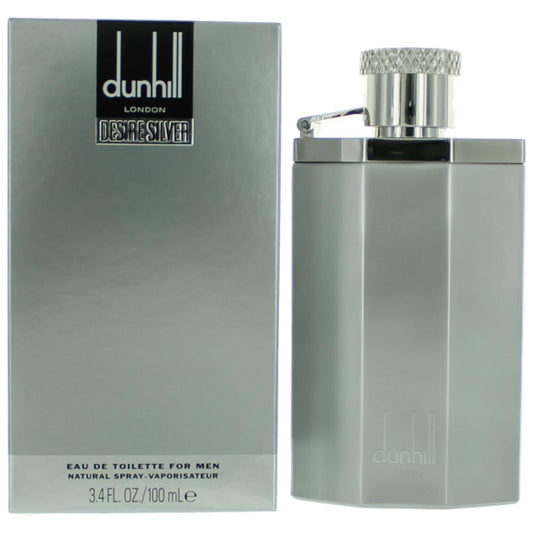 Desire Silver by Alfred Dunhill, 3.4oz EDT Spray for Men