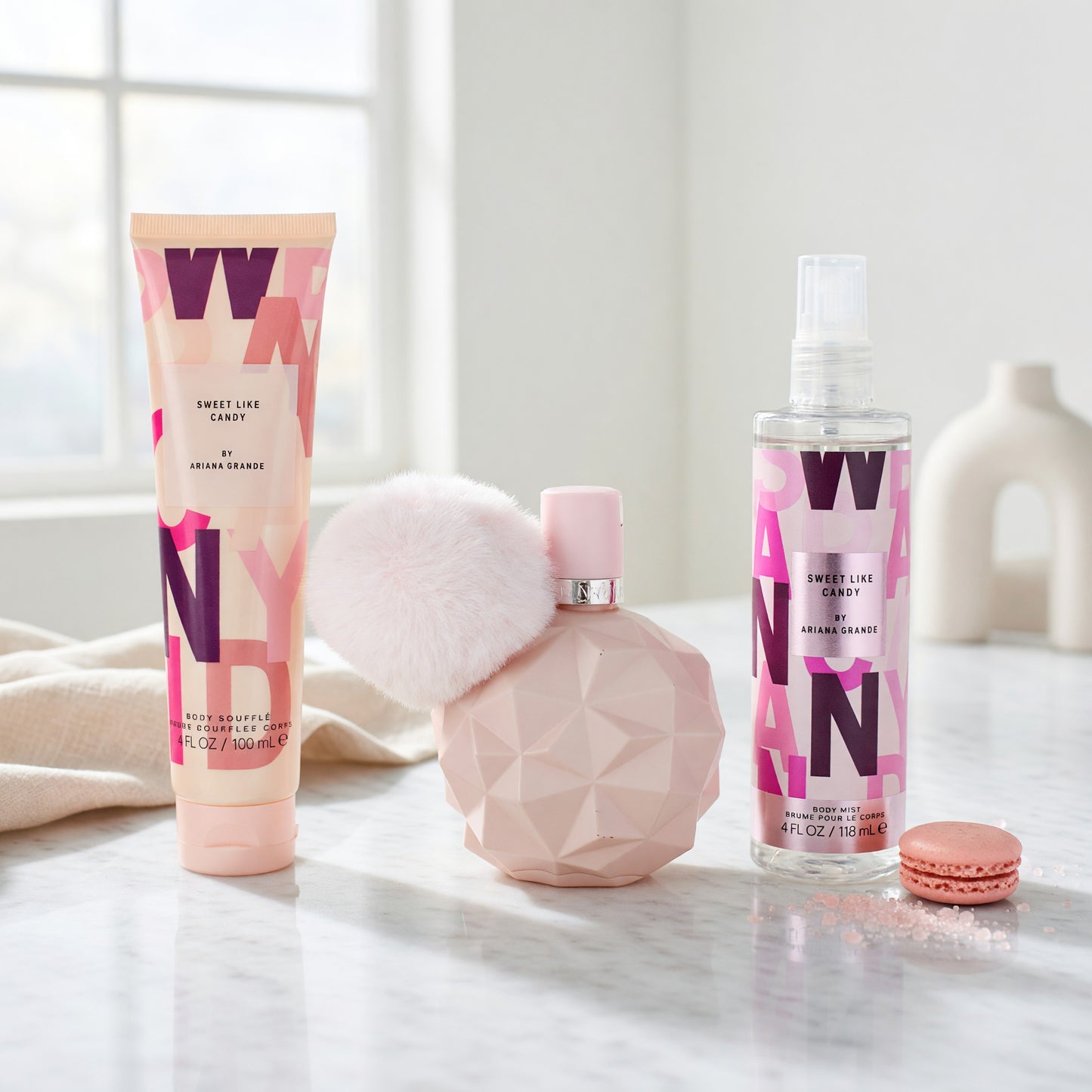 Sweet Like Candy by Ariana Grande, 3 Piece Gift Set for Women
