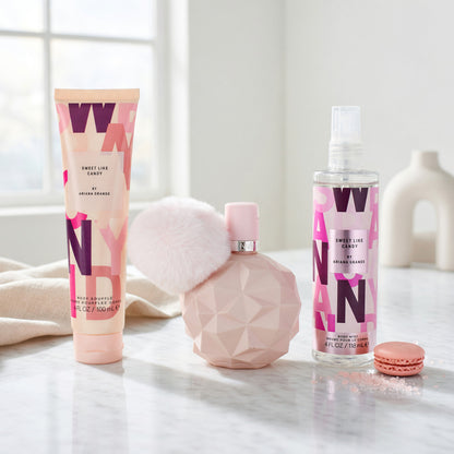 Sweet Like Candy by Ariana Grande, 3 Piece Gift Set for Women