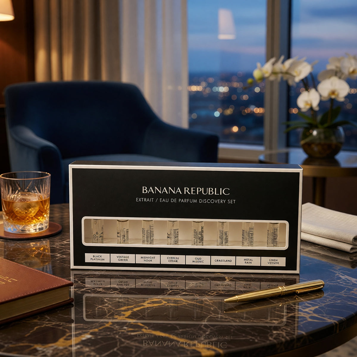 Banana Republic by Banana Republic, 8 Piece Discovery Set for Men