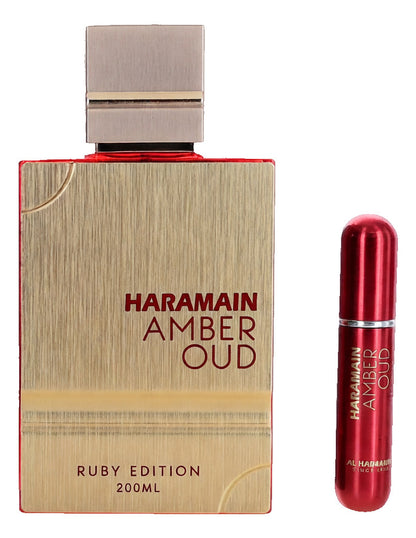 Amber Oud Ruby Edition by Al Haramain, 6.7 oz EDP Spray for Unisex