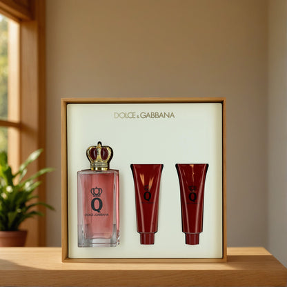 Q by Dolce & Gabbana, 3 Piece Gift Set for Women