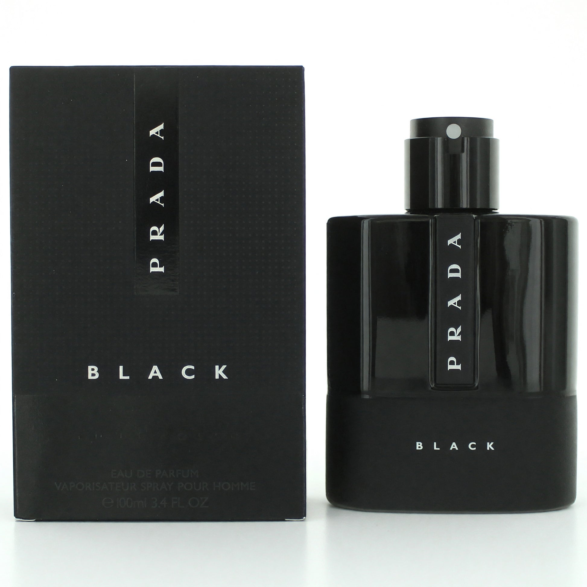 Prada Luna Rossa Black by Prada, 3.4 oz EDP Spray for Men