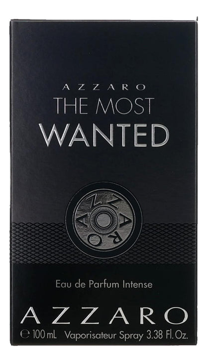 Azzaro The Most Wanted by Azzaro, 3.3 oz EDP Intense Spray for Men