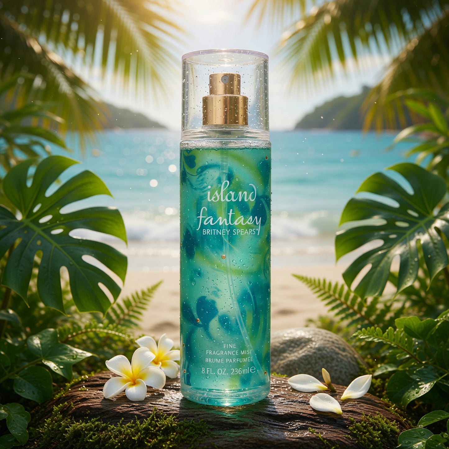 Island Fantasy by Britney Spears, 8 oz Fine Fragrance Mist for Women