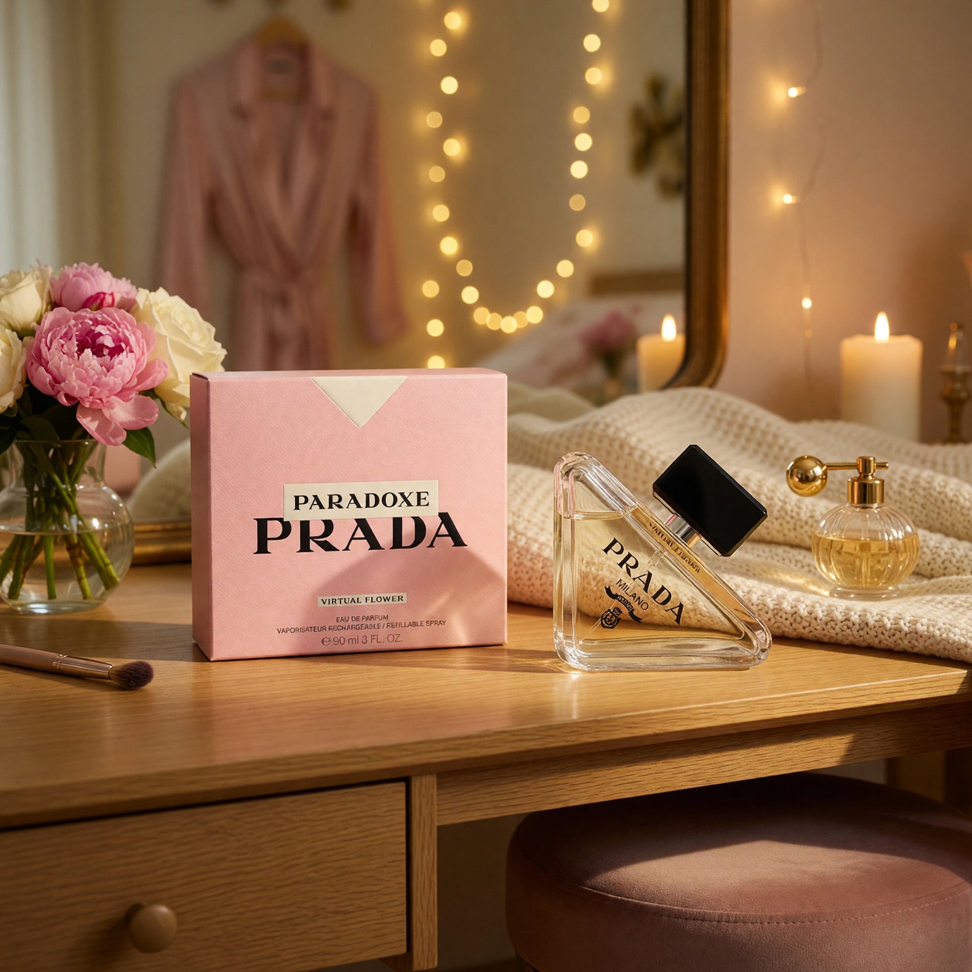 Prada Paradoxe Virtual Flower by Prada, 3 oz EDP Spray for Women