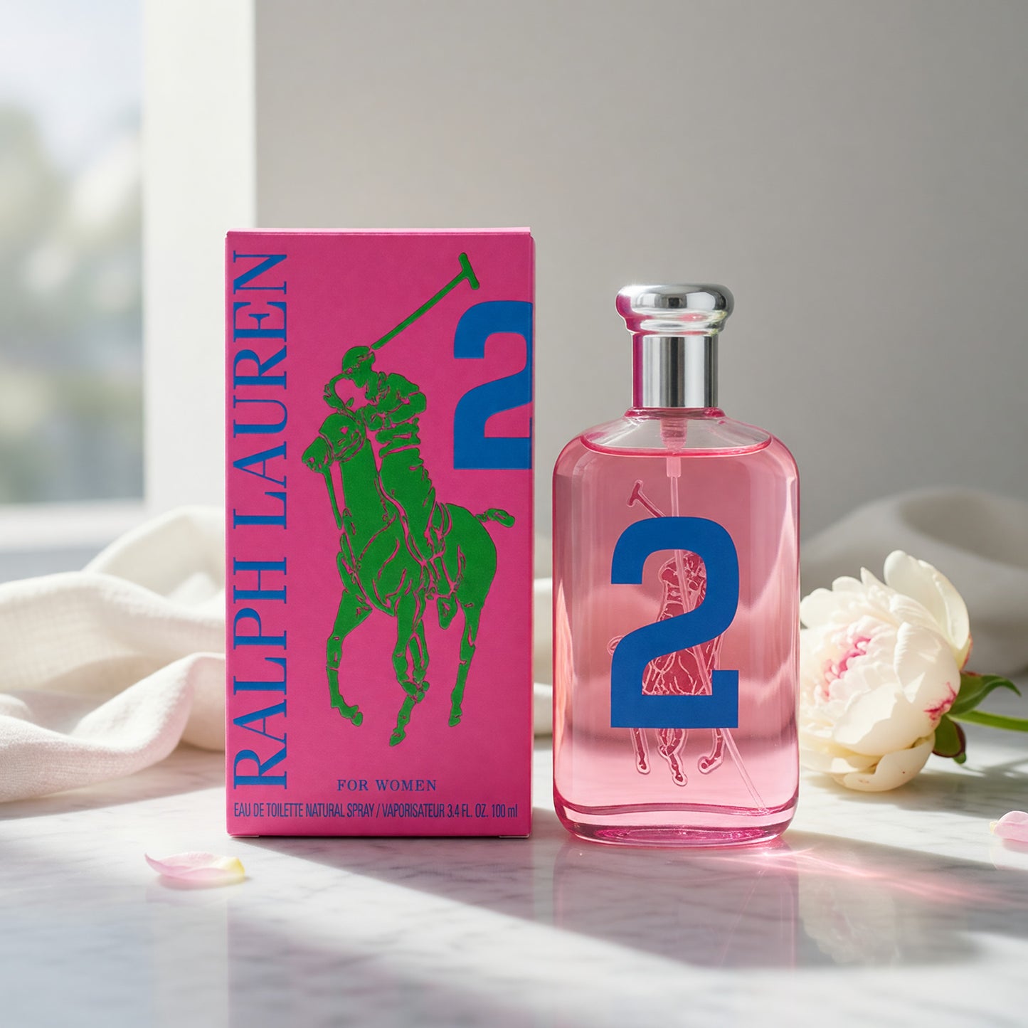 Polo Big Pony #2 by Ralph Lauren, 3.4 oz EDT Spray for Women