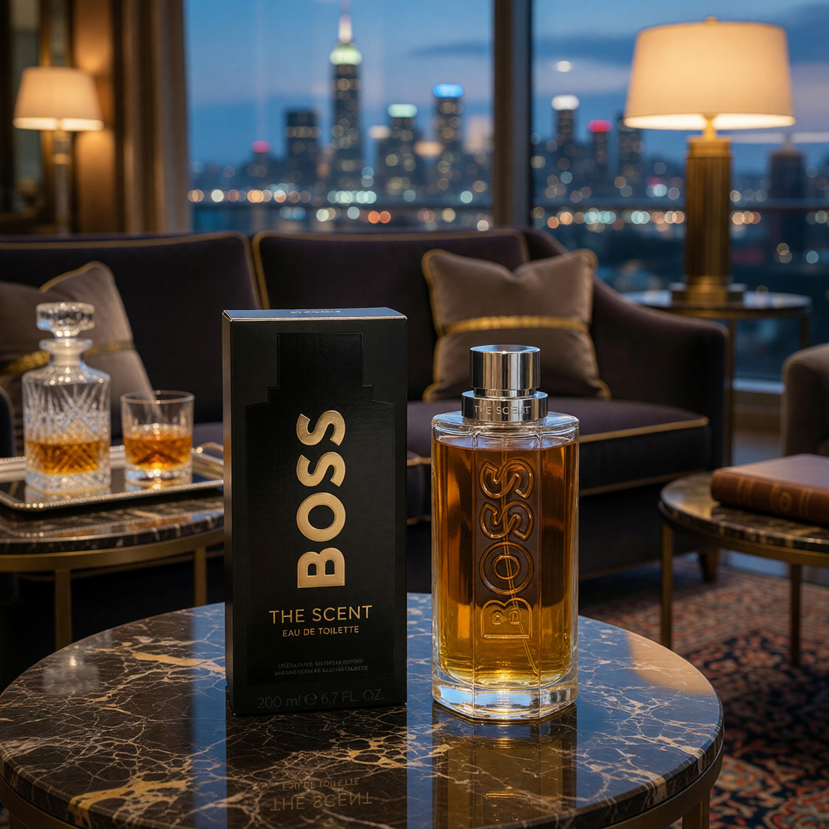 Boss The Scent by Hugo Boss, 6.7 oz EDT Spray for Men