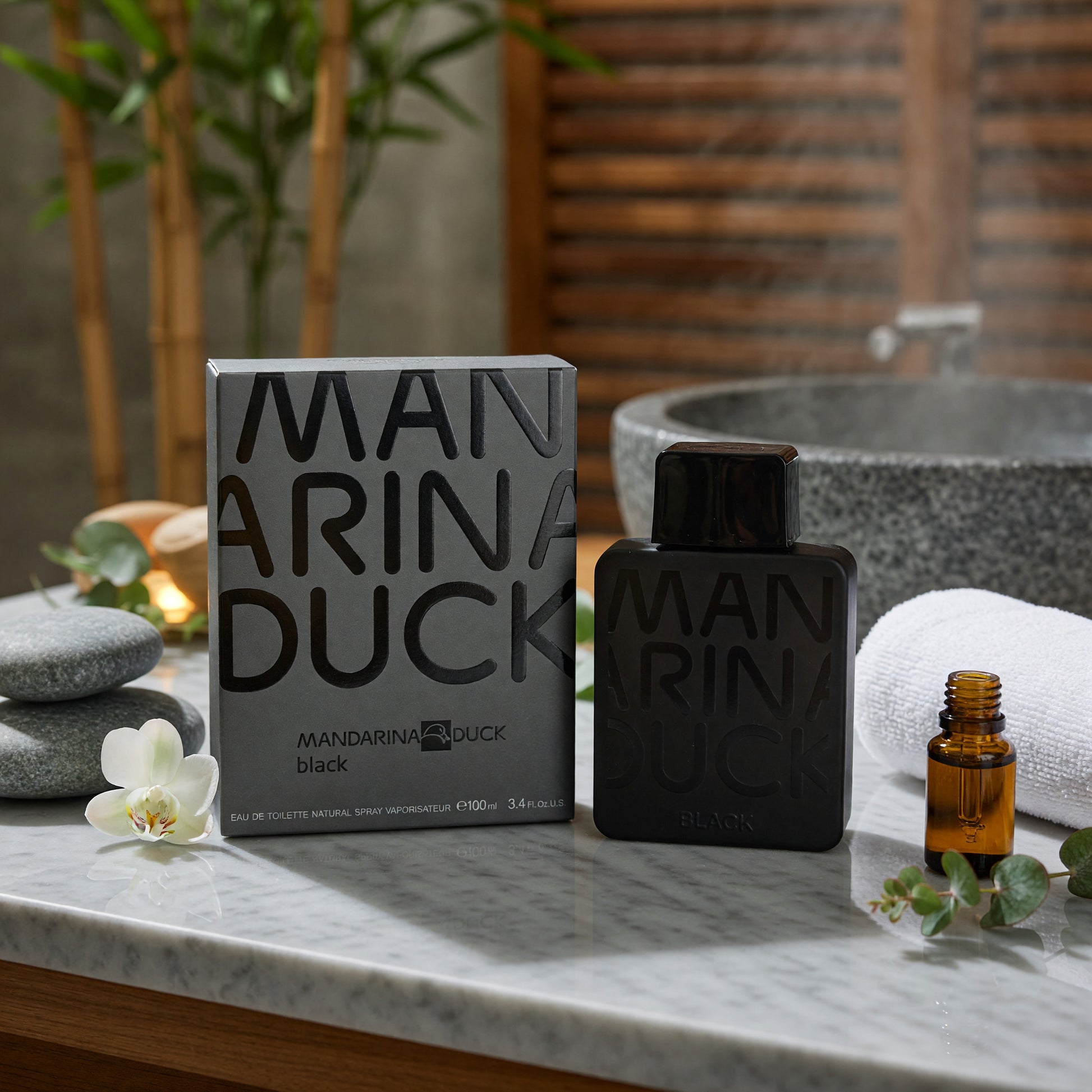 Mandarina Duck Black by Mandarina Duck, 3.4 oz EDT Spray for Men