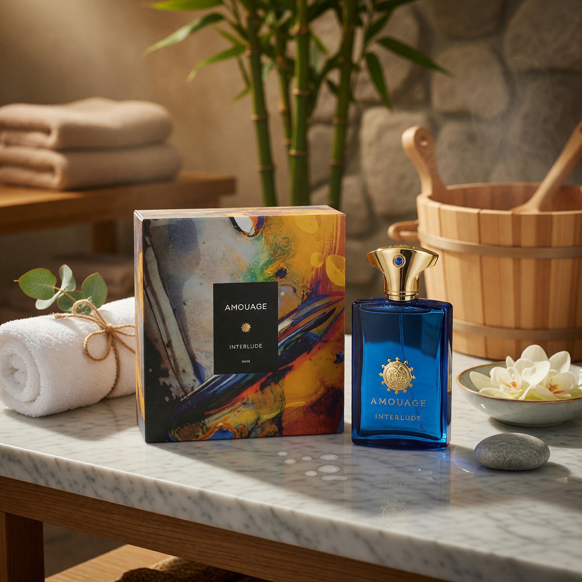 Interlude by Amouage, 3.4 oz EDP Spray for Men New