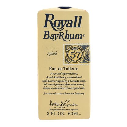 Royall BayRhum by Royall Fragrances, 2oz All Purpose Lotion Splash men