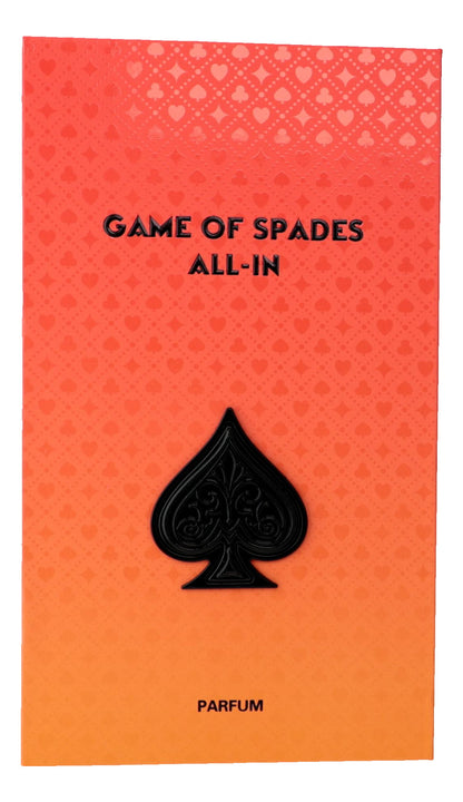 Game of Spades All-In by Jo Milano, 3.4 oz Parfum Spray for Unisex